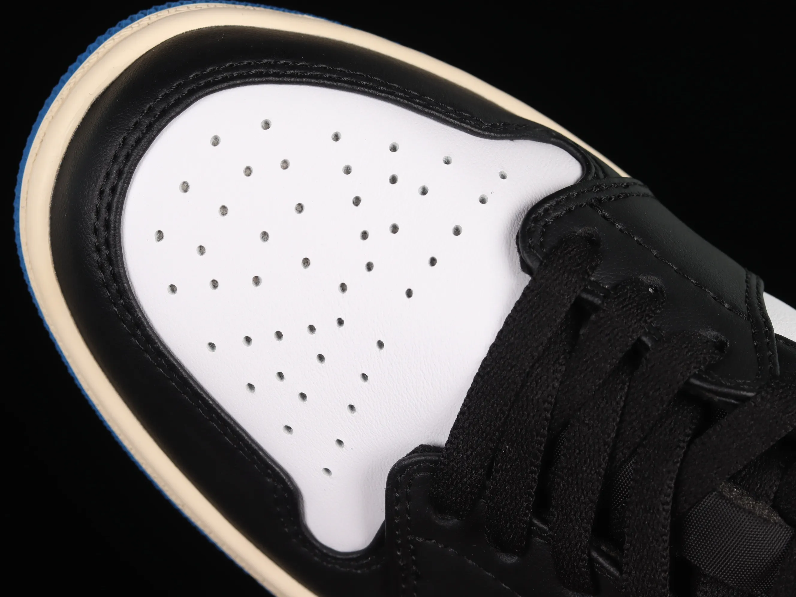 All categories Air Jordan Jordan series basketball shoes Air Jordan 1 Low Air Jordan 1 Low AJ1 Joe 1 black and blue Grimace DM7078-110